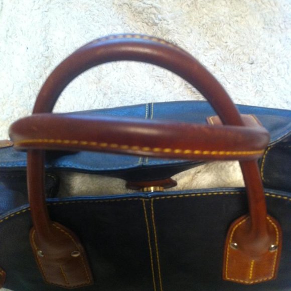 Dooney & Bourke Pebbled Leather Tote - Picture 6 of 12